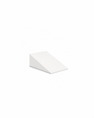 Witte stofkap 30x50 cm