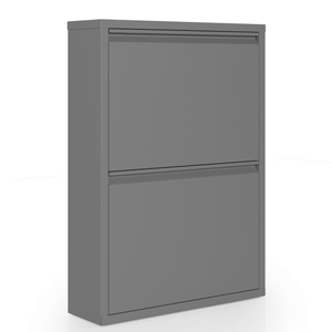Schoenenkast Bodi 2-vaks Clay Grey Ceha Europe