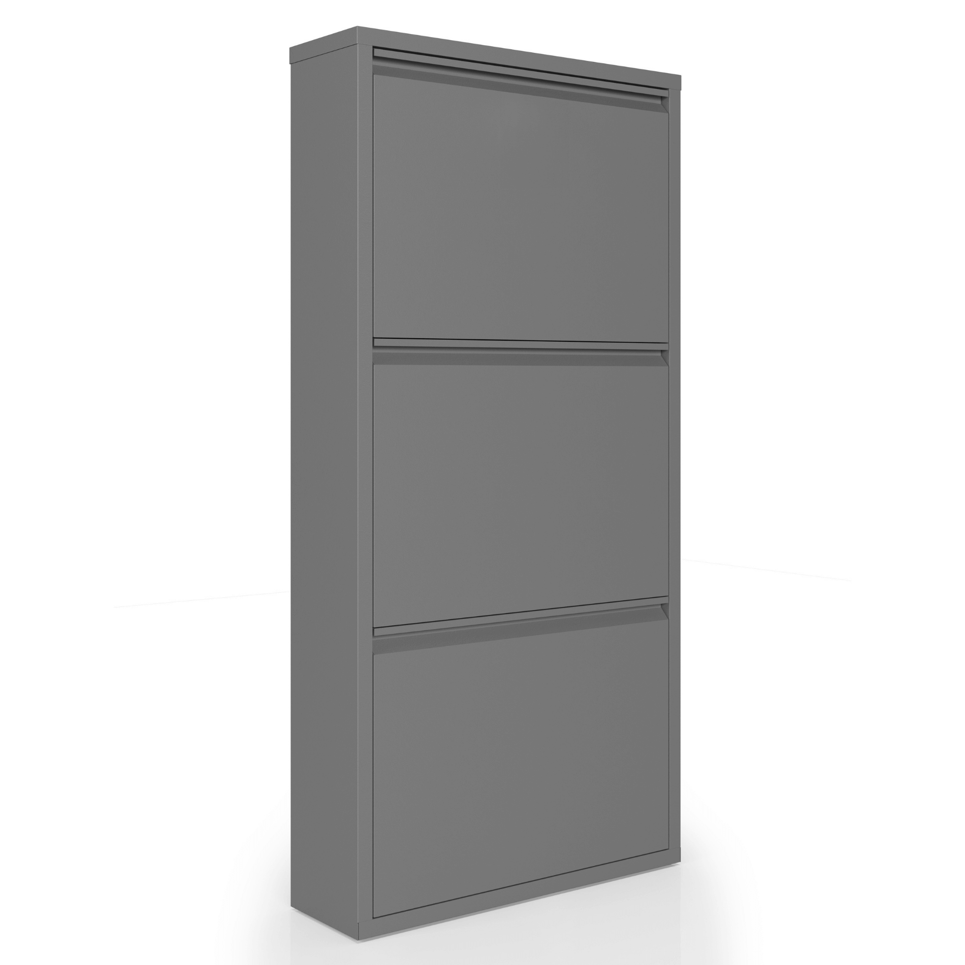 Schoenenkast Bodi 3-vaks Clay Grey