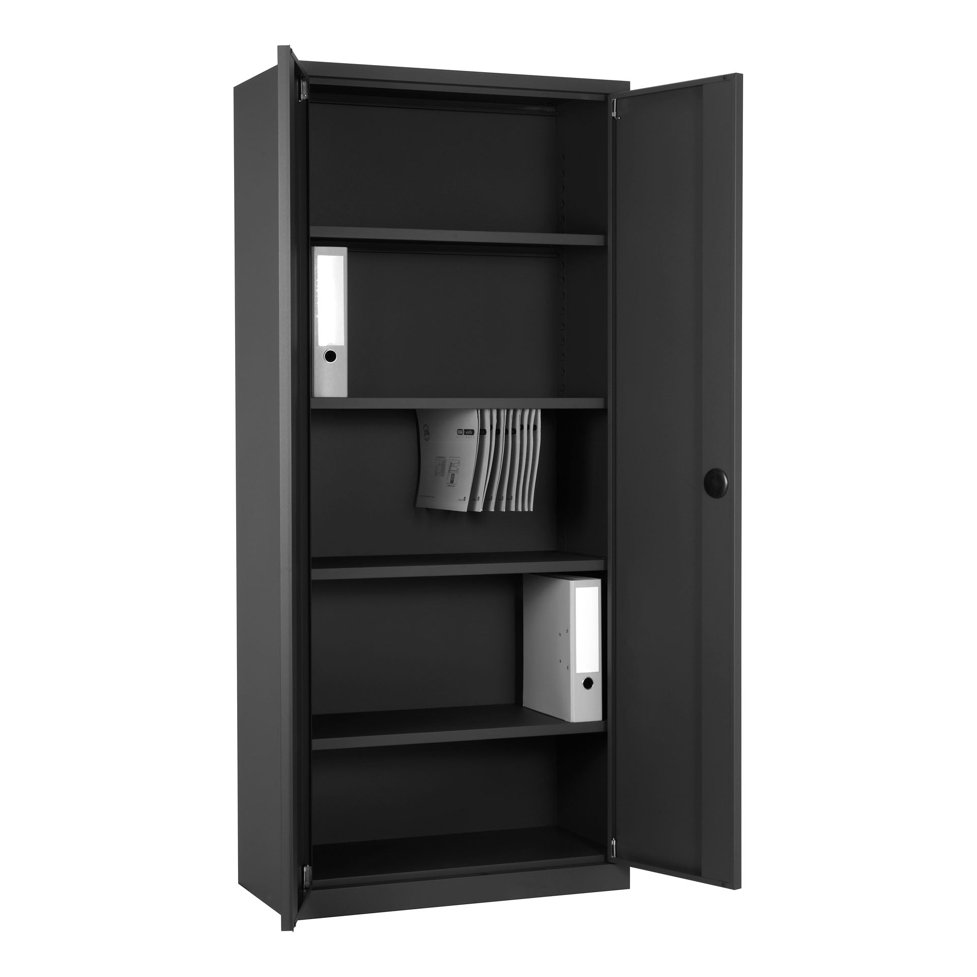 Volledig gelaste kast CH 180 antraciet voor efficiënte opslag