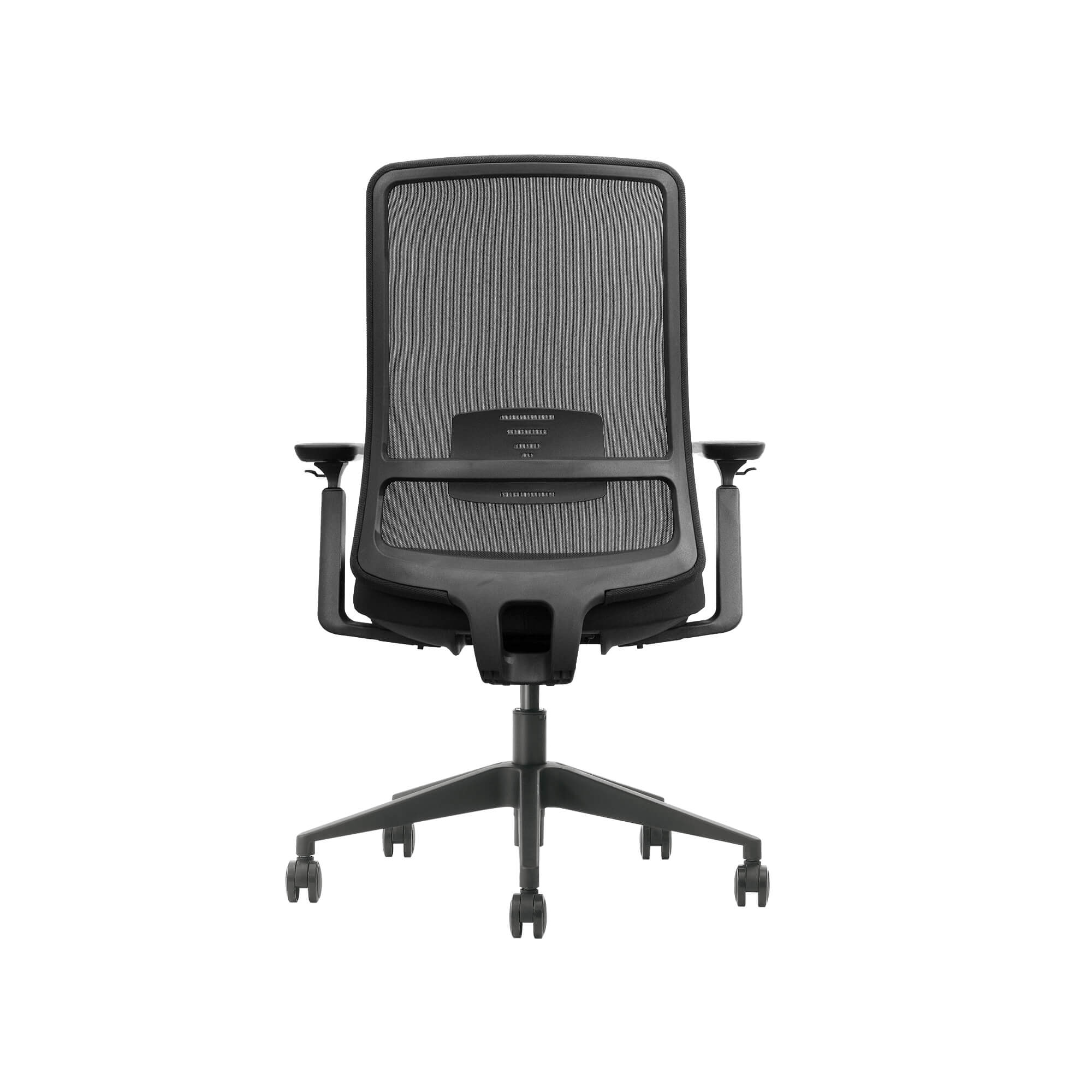 Achterkant van de Next bureaustoel