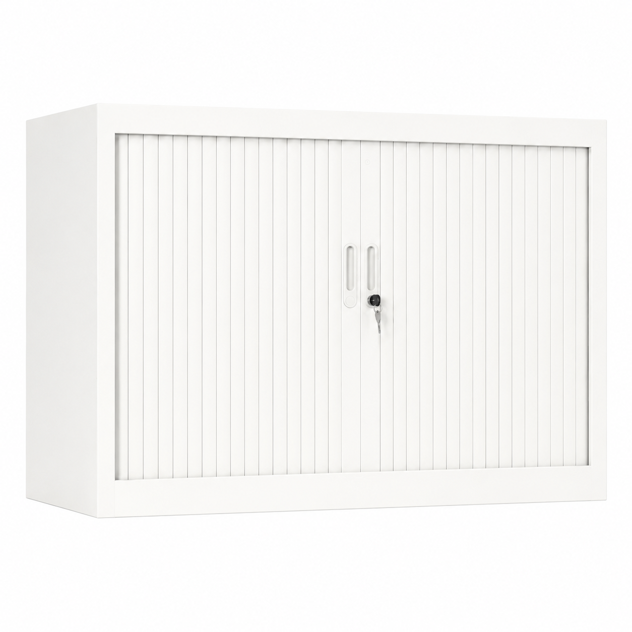 Witte roldeurkast 73x100