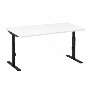Click-t bureau 120x60 zwart/wit