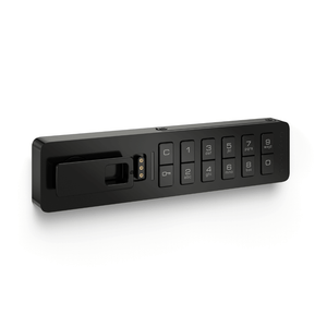 Zwart Digilock slot horizontaal
