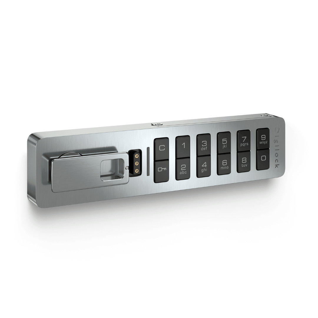 Digilock Versa Basic Key Horizontaal/Nikkel