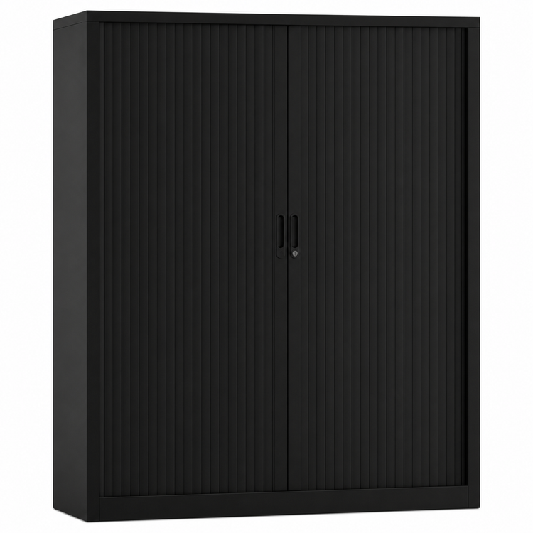 Zelfbouw roldeurkast 195x120 zwart