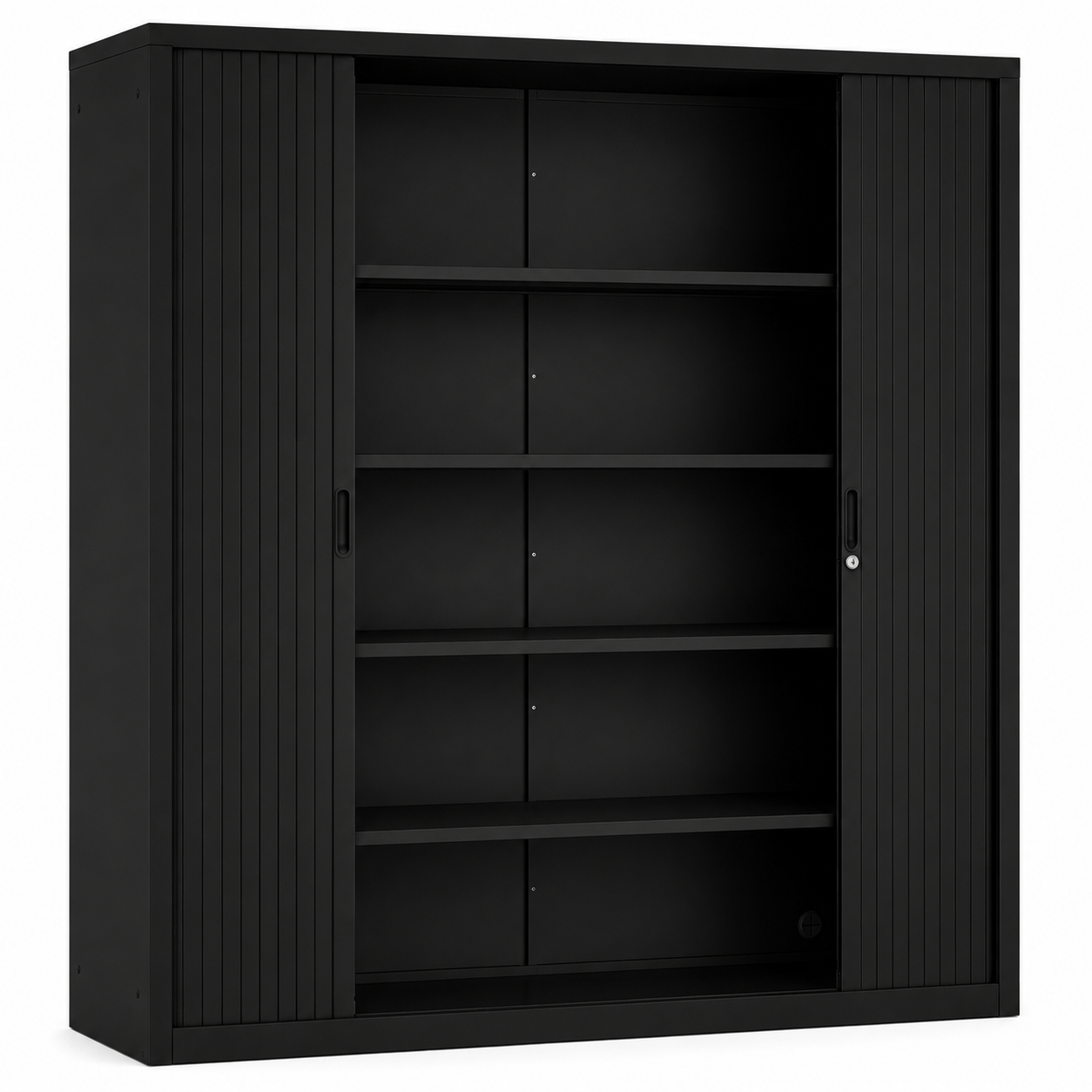 Zwarte JCHSD roldeurkast 195x180