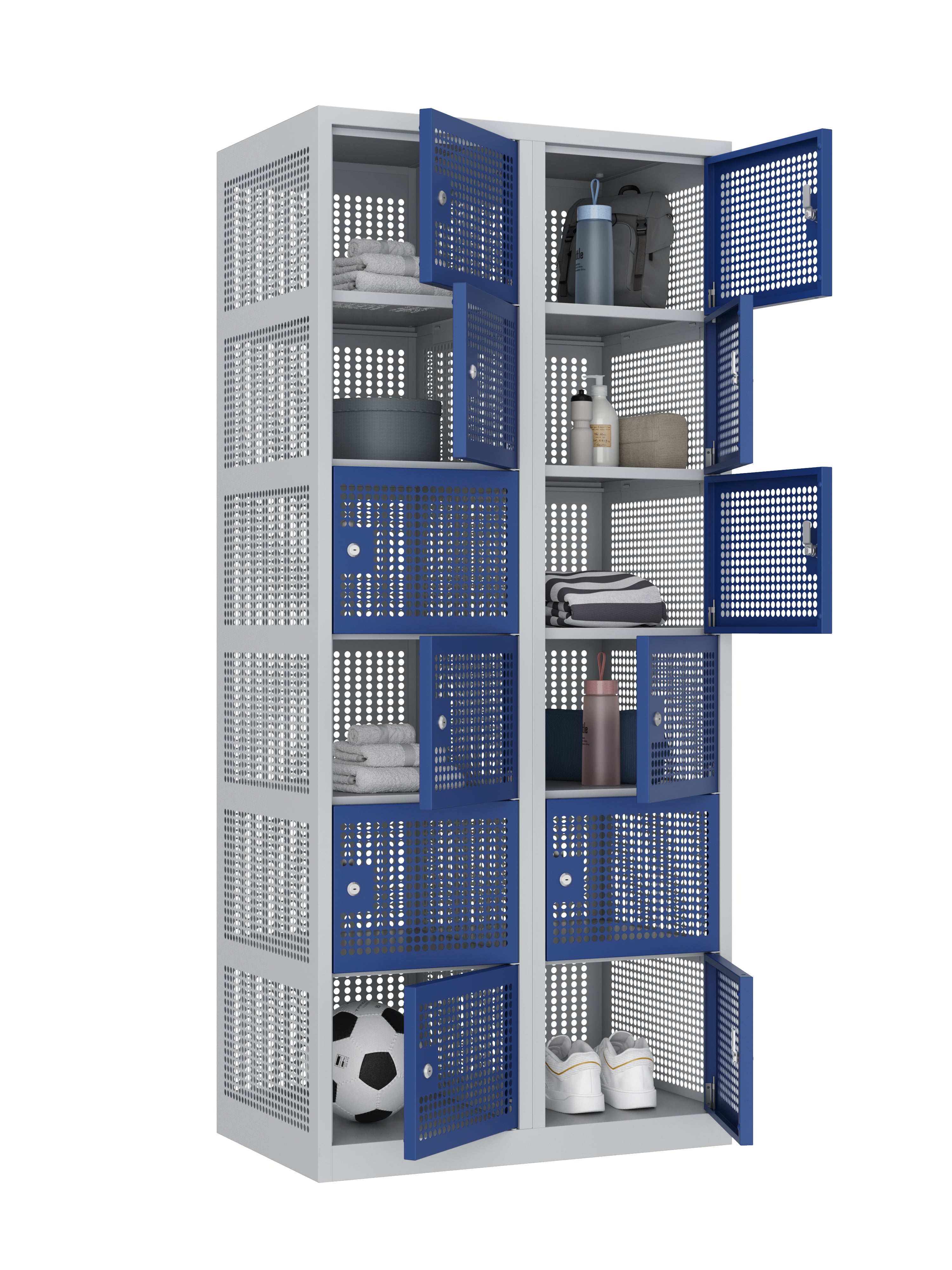 Ingerichte gaaslocker KTS