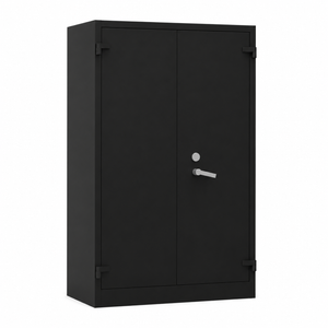 Zwarte LYD brandwerende kast 1195x126