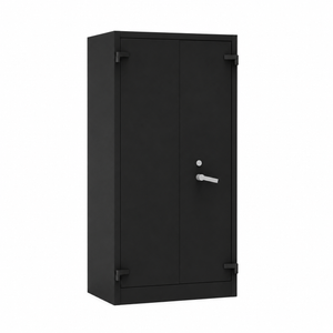 Zwarte brandwerende kast LYD 195x95