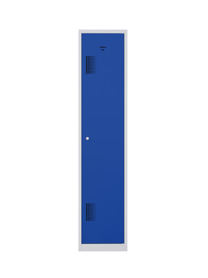 Garderobekast NHTD 180-1.1 grijs/blauw