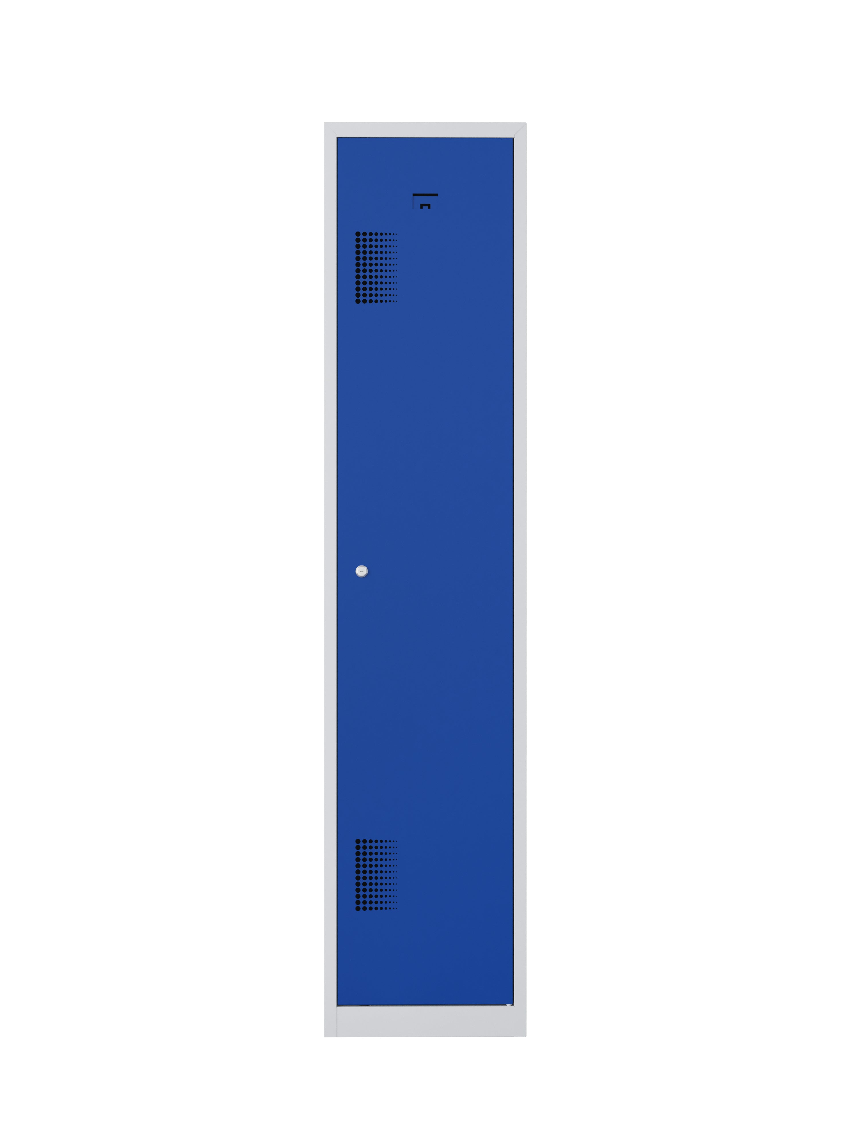 Garderobekast NHTD 180-1.1 grijs/blauw