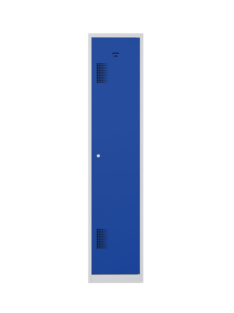 Garderobekast NHTD 180-1.1 grijs/blauw