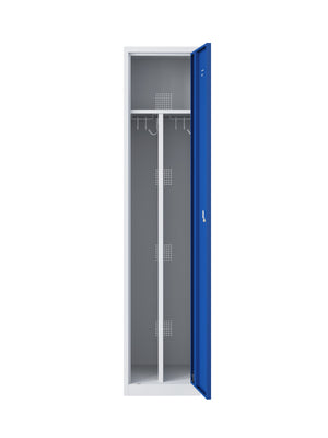 NHTD 180-1.1 grijs/blauw garderobekast