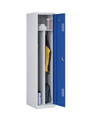 NHTD garderobekast 1.1 grijs/blauw