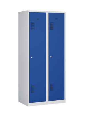 Garderobekast NHTD 180-2.2 grijs/blauw