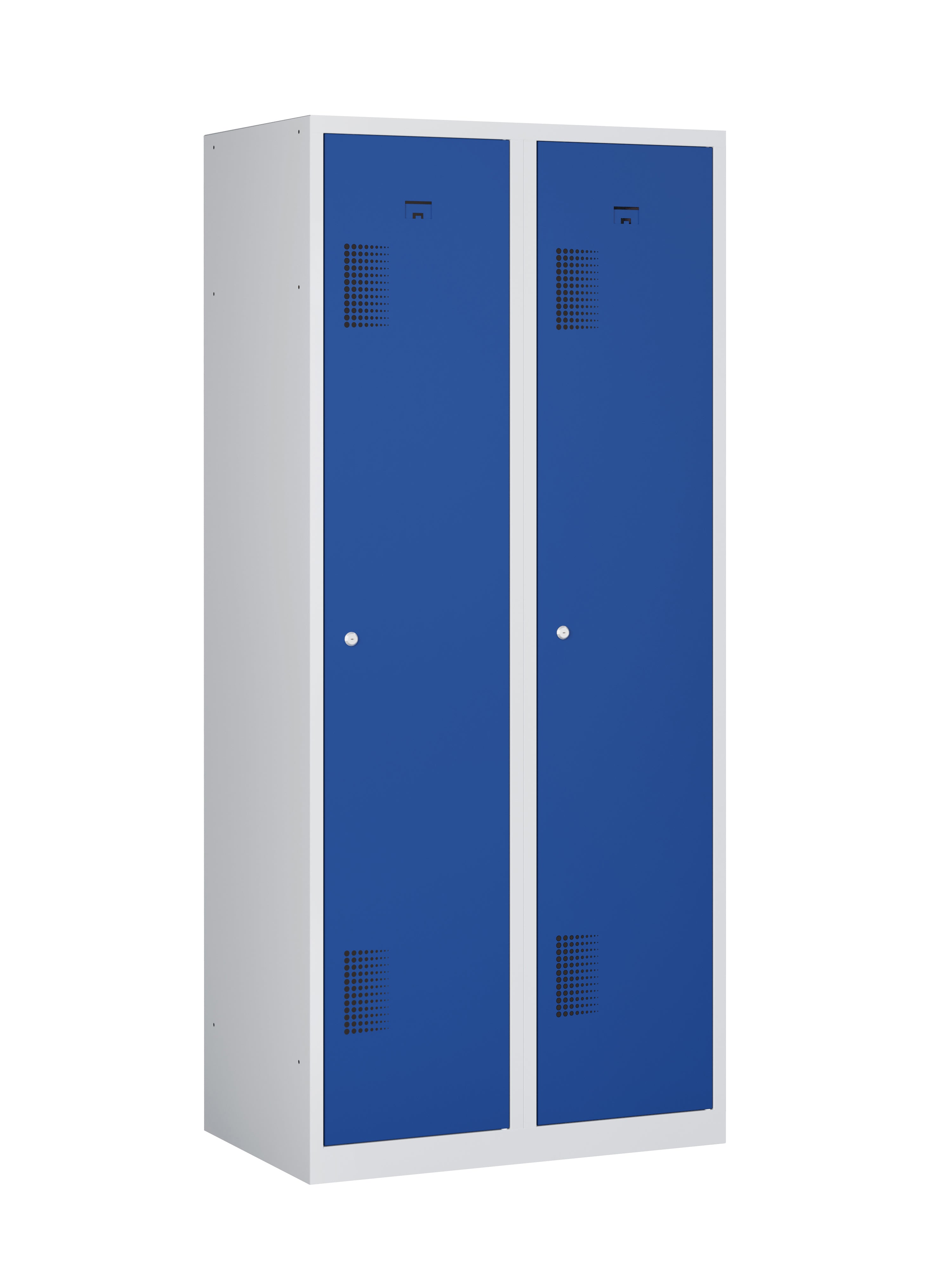 Garderobekast NHTD 180-2.2 grijs/blauw
