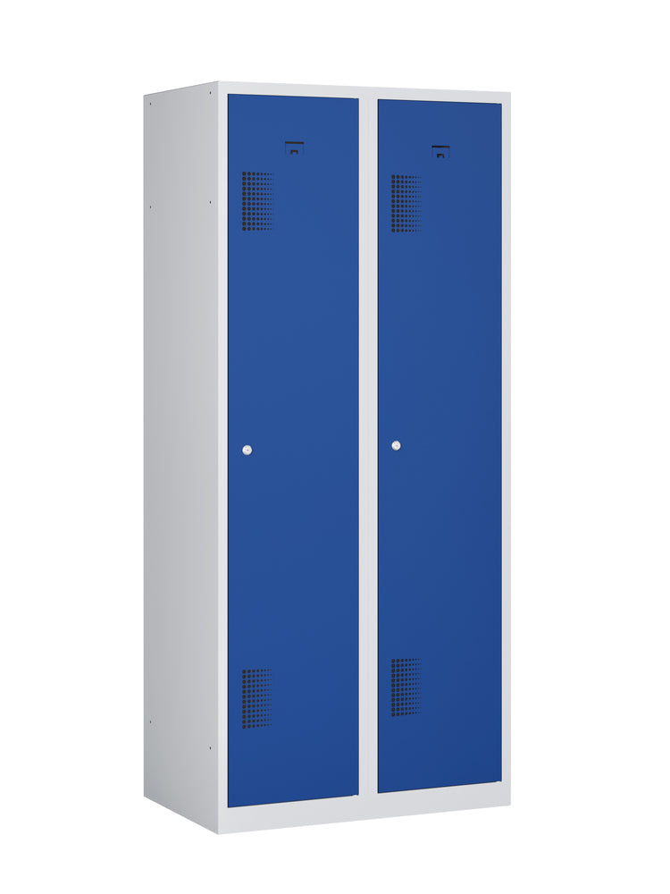 Garderobekast NHTD 180-2.2 grijs/blauw