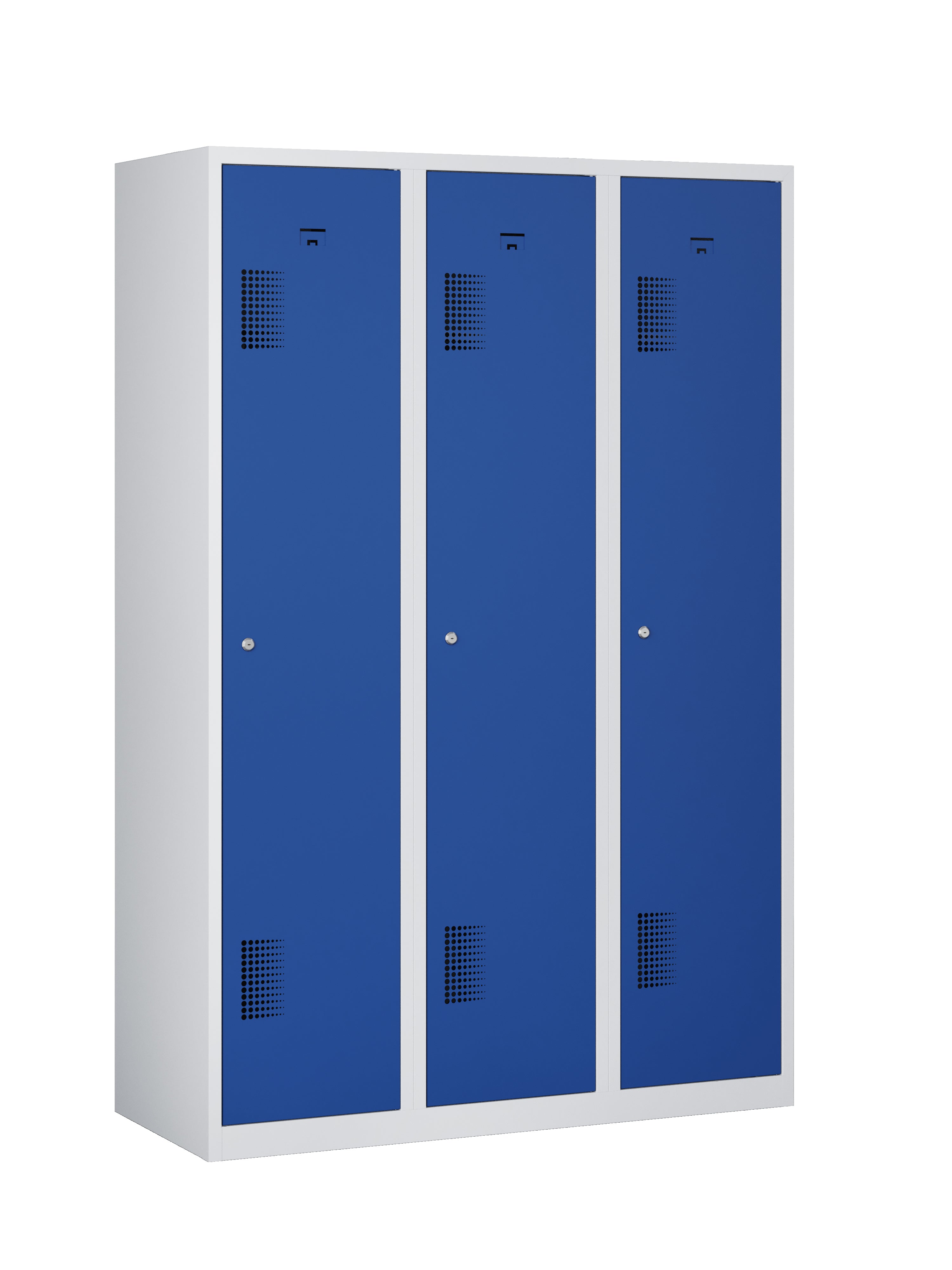 Garderobekast NHTD 180-3.3 grijs/blauw