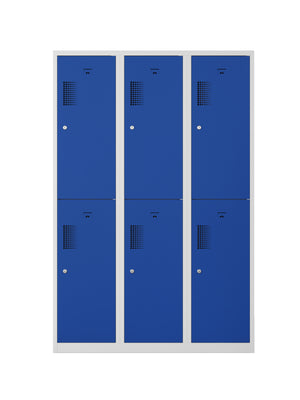 Garderobekast NHTD 180-3.6 grijs/blauw