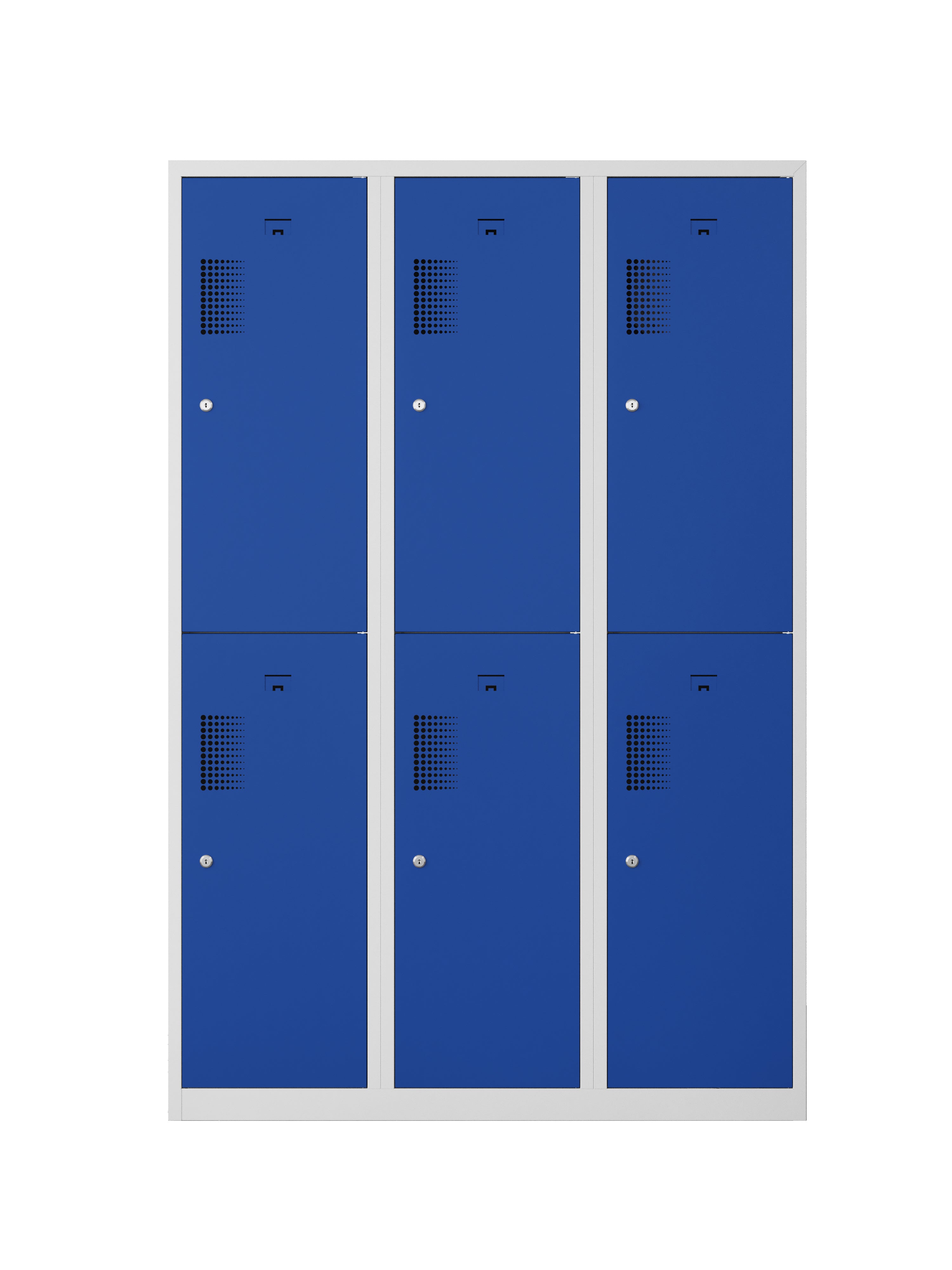 Garderobekast NHTD 180-3.6 grijs/blauw