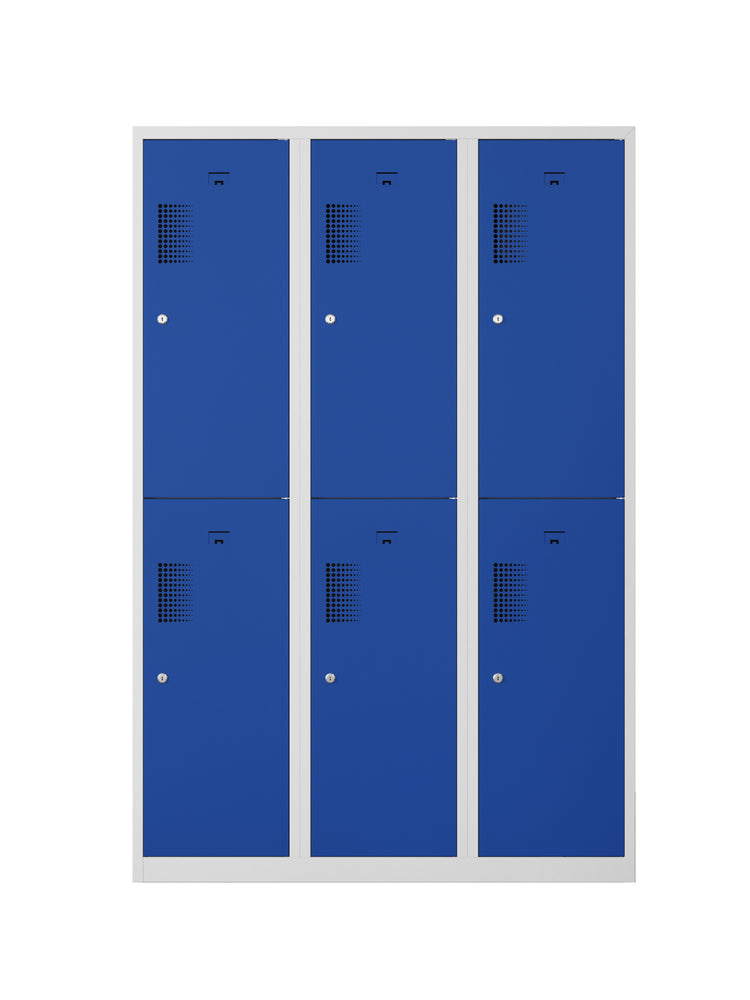 Garderobekast NHTD 180-3.6 grijs/blauw