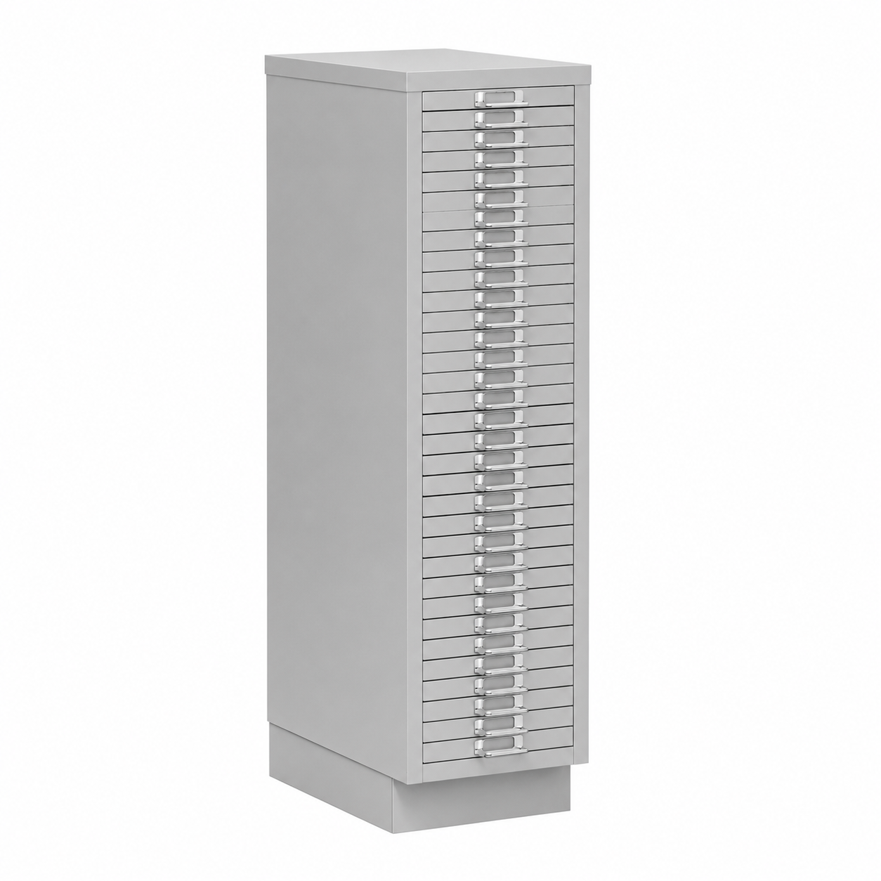 Aluminium OCH ladekast met 30 laden
