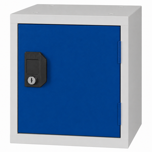 OKK grijs/blauw met cilinderslot
