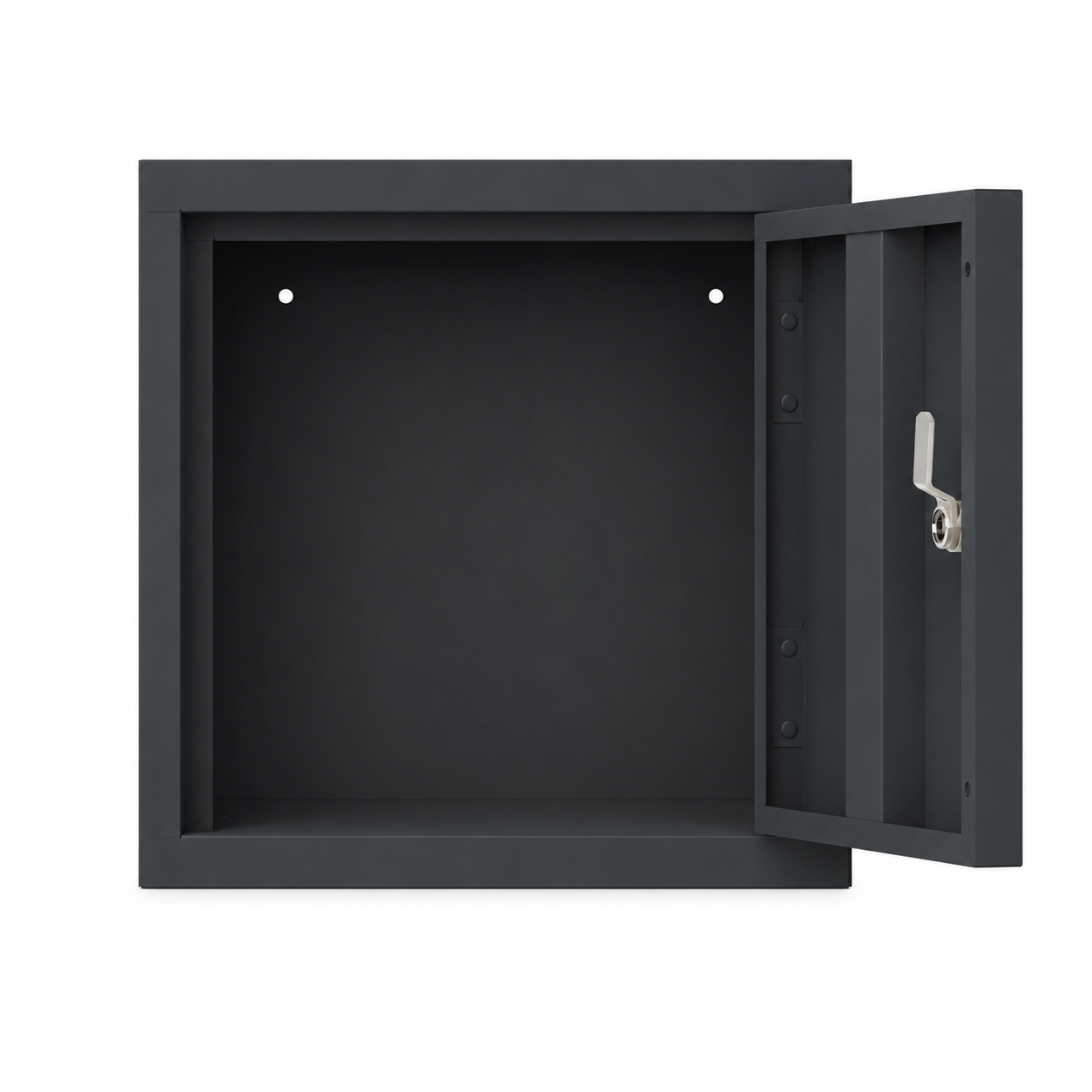 Kleine vierkante locker 30cm cilinderslot