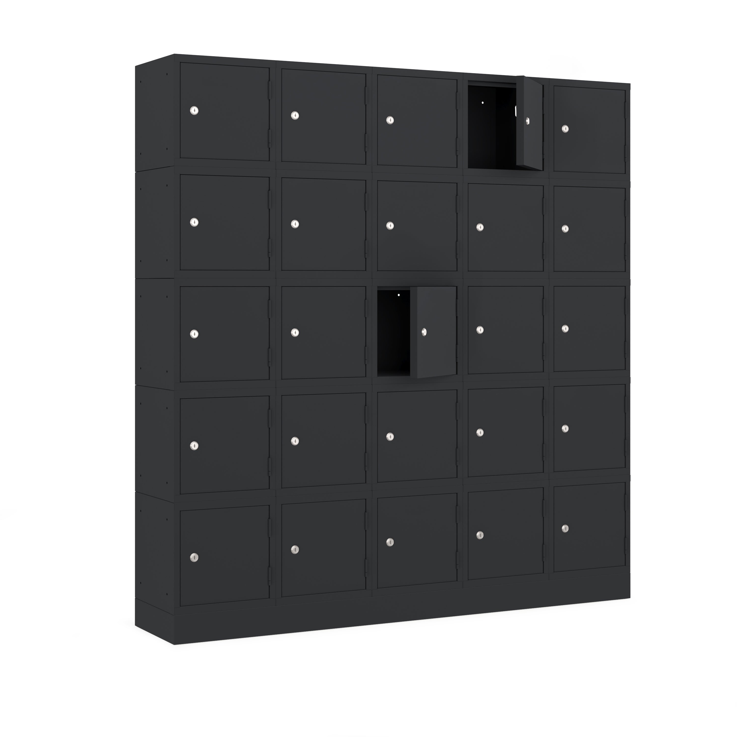 Cube lockerwand in RAL7021