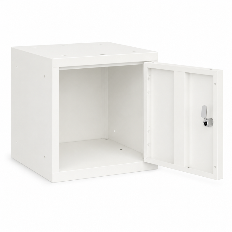 Open cube locker wit