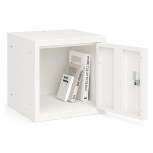 Open locker OKK met boeken 