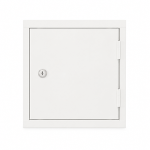 Cube locker vooraanzicht RAL9010D
