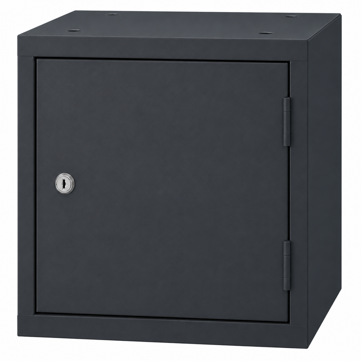 RAL7021 cube locker 