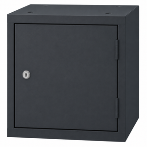RAL7021 cube locker 