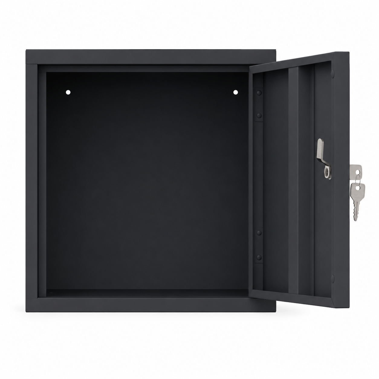 Cube locker antraciet met cilinderslot 