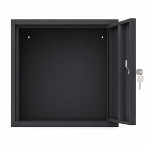 Open cube locker met cilinderslot en sleutels