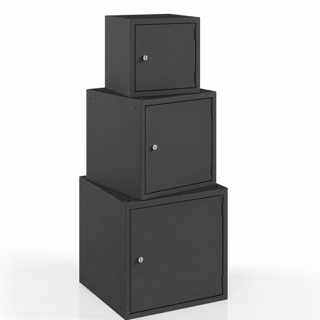 Opgestapelde OKK lockers in 3 maten