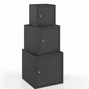 Opgestapelde OKK lockers in 3 maten