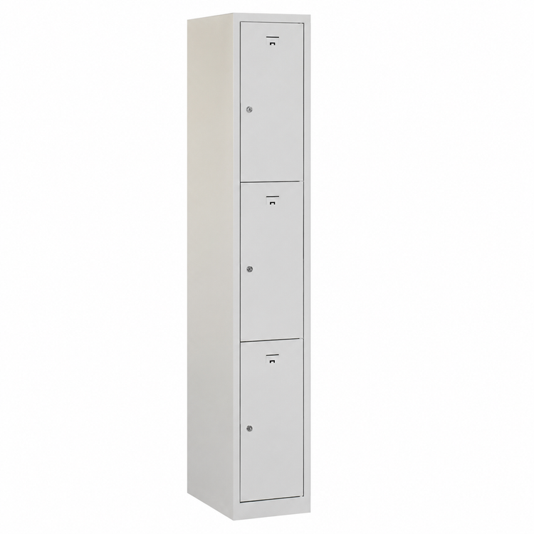 Locker PH 180-1.3 grijs met cilinderslot