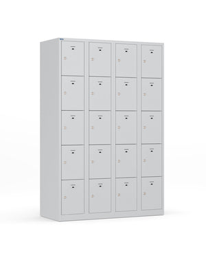 Grijze locker met 20 compartimenten Ceha Europe