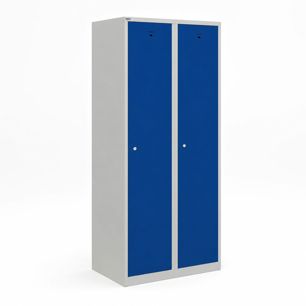 Garderobekast PHTD 180-2.2 grijs/blauw