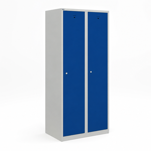 Garderobekast PHTD 180-2.2 grijs/blauw