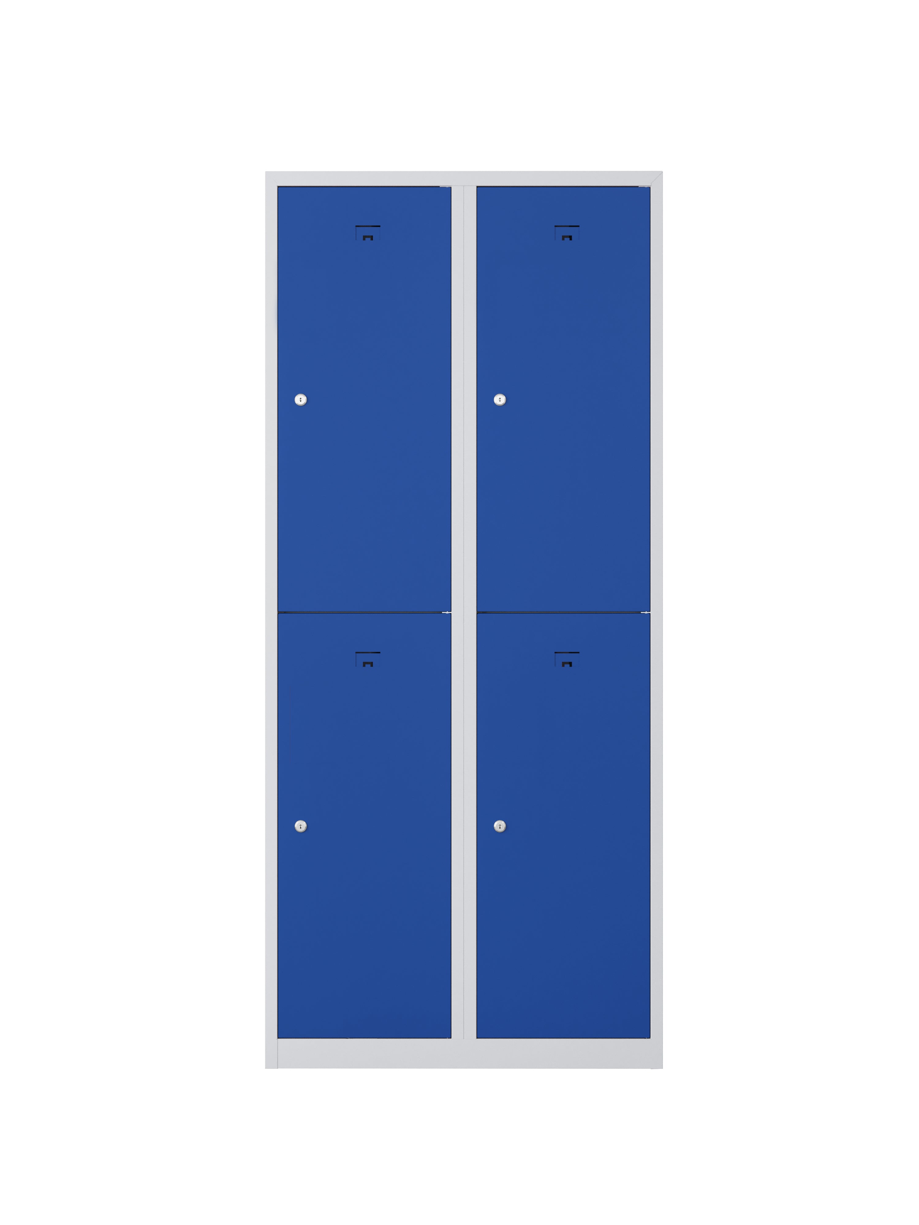 Garderobekast PHTD 180-2.4 met blauwe deuren