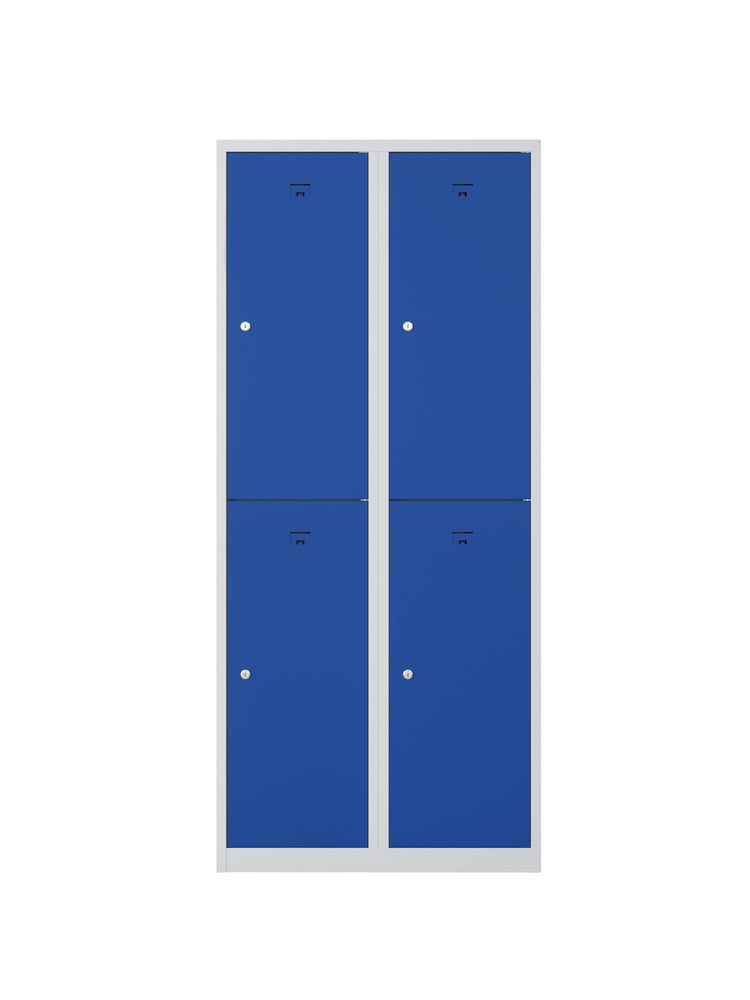 Garderobekast PHTD 180-2.4 met blauwe deuren