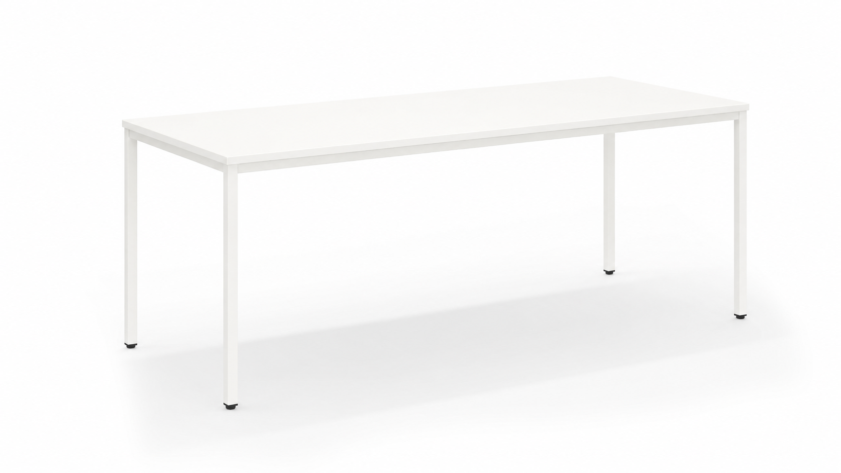 Kantinetafel PM 200x80 cm in wit