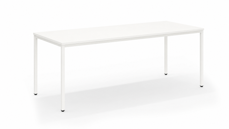 Kantinetafel PM 200x80 cm in wit