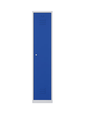 RHT locker 180 1.1 grijs/blauw vooraanzicht