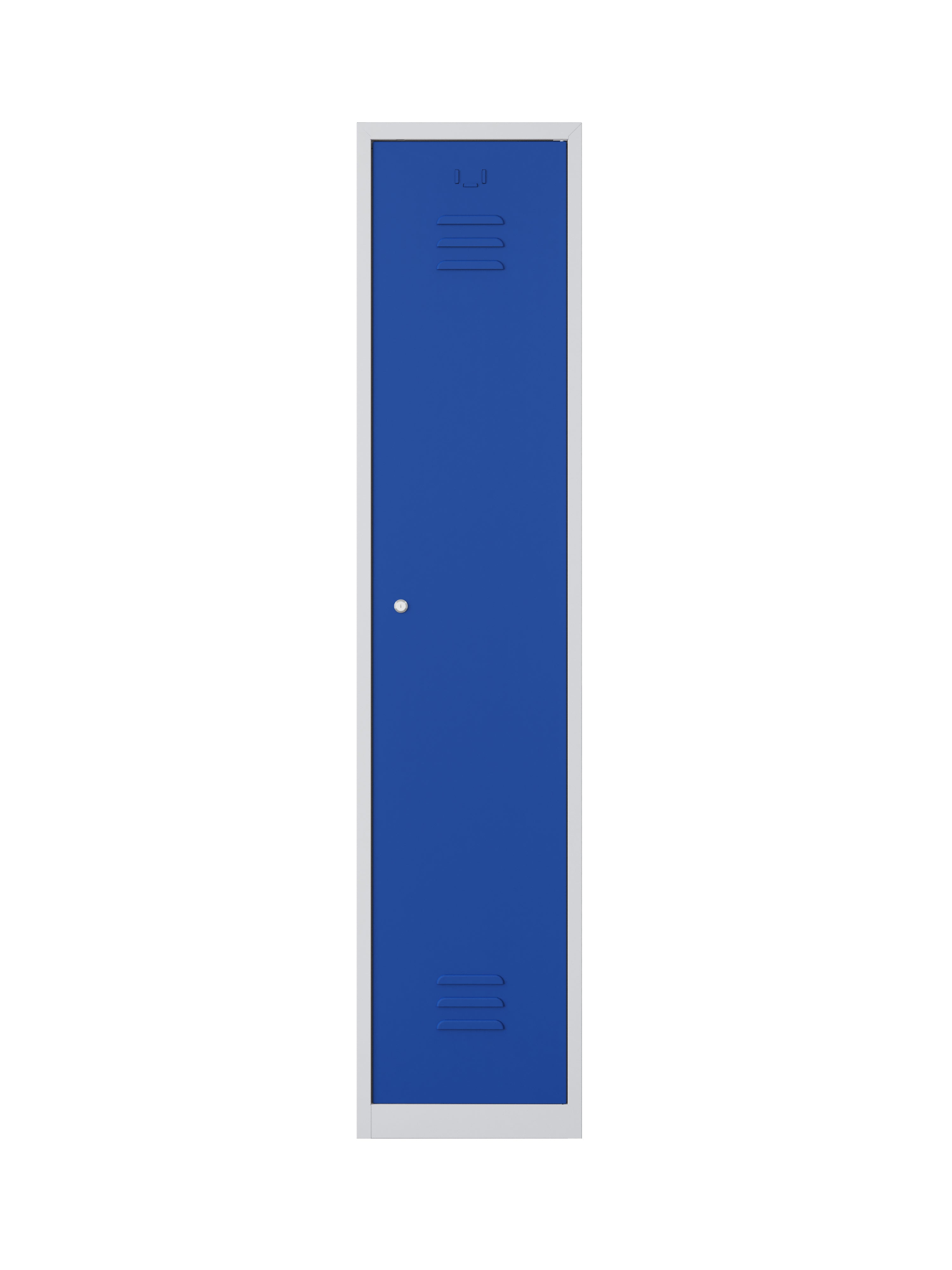 RHT locker 180 1.1 grijs/blauw vooraanzicht