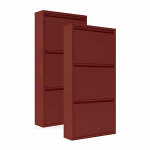 Set van 2 Cherry Kiss schoenenkasten 3 vakken